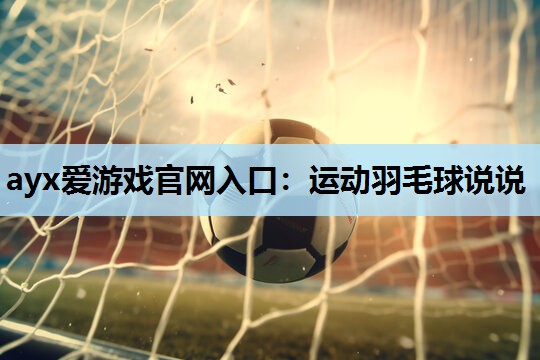 运动羽毛球说说 运动羽毛球说说
